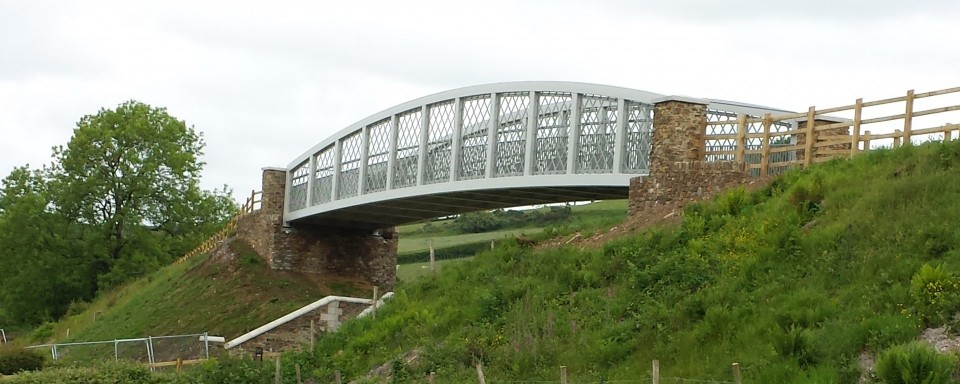 Peek Hill Footbridge, Devon