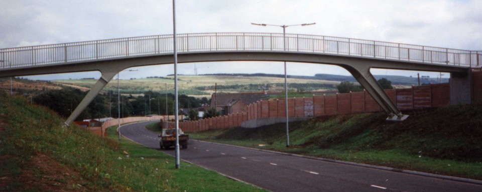 Arnold Place Footbridge, Tredegar