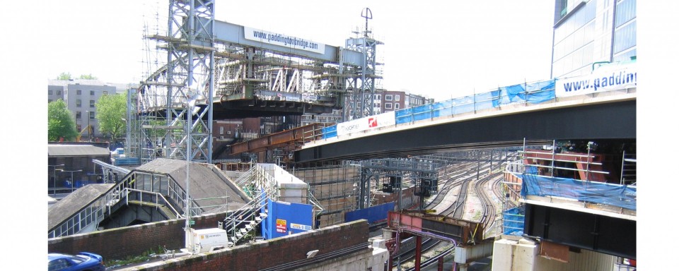 Removal of the old truss section