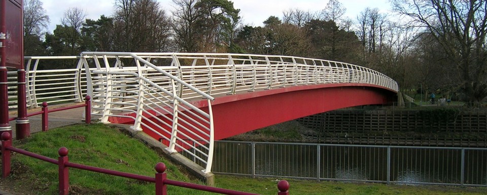 Sophia Gardens Bridge, River Taff, Cardiff
