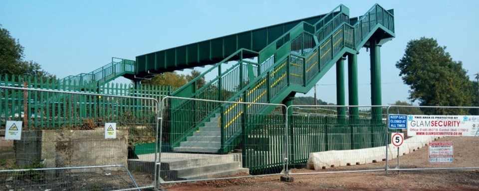 Whitewall Footbridge, Magor, Monmouthshire