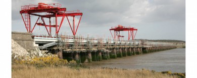 Leven Viaduct, Morecambe Bay