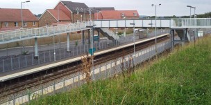 Llanharan Station Footbridge