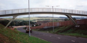 Arnold Place Footbridge, Tredegar