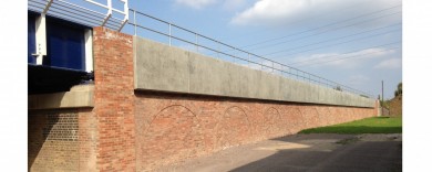Infilled brick arches