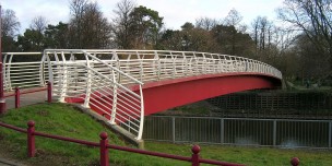 Sophia Gardens Bridge, River Taff, Cardiff