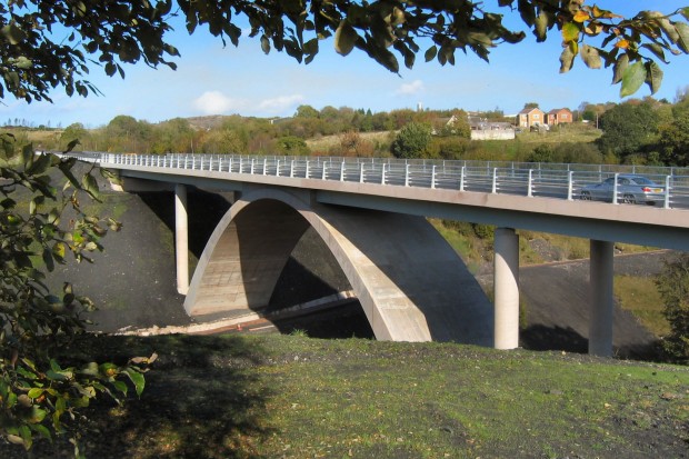 A469 Angel Way Bridge, Bargoed