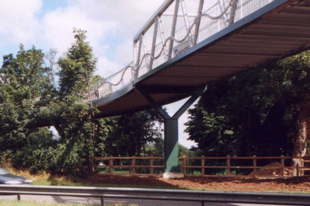 Cutteslowe Footbridge, Oxford