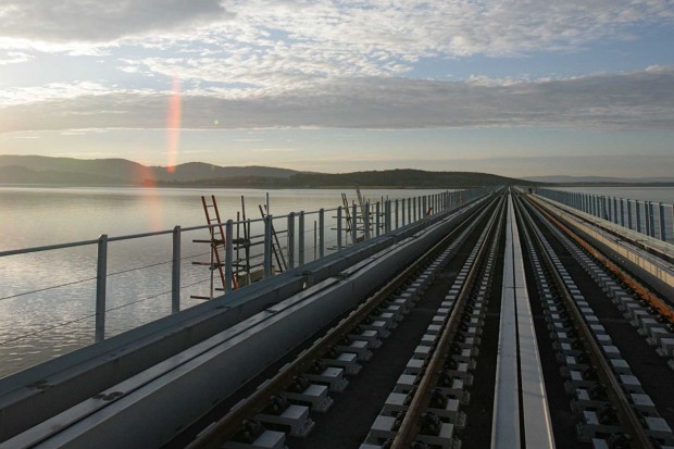 Leven Viaduct, Morecambe Bay